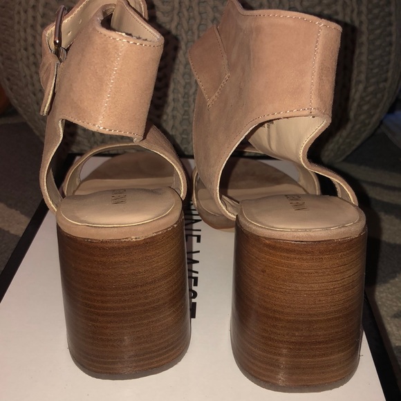 Nine West block heel sandals - Picture 2 of 5